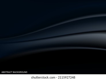 abstract background surface grey curve for backdrop vector illustration