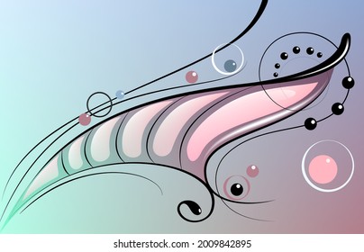 
Abstract background. Surreal
pattern. Linear art.