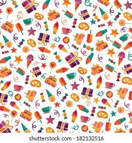 Abstract background with sweets