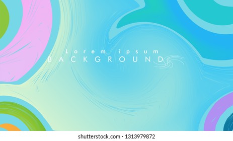 abstract background swirl colorful circle wave vector on eps 10