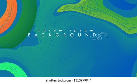 abstract background swirl colorful circle wave vector on eps 10