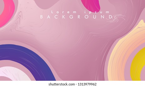 abstract background swirl colorful circle wave vector on eps 10