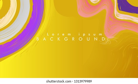 abstract background swirl colorful circle wave vector on eps 10