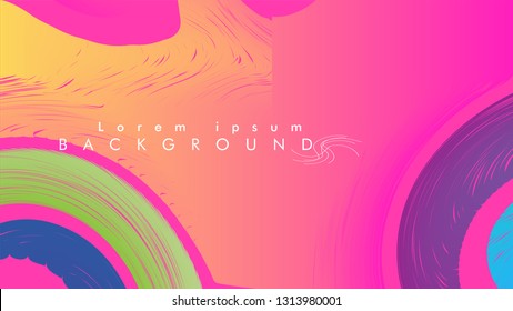 abstract background swirl colorful circle wave vector on eps 10
