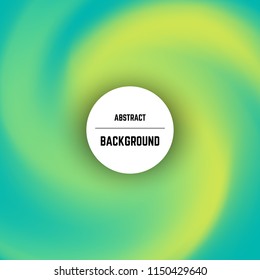 Abstract background with swirl effect and circle in center. Vector illustration.
