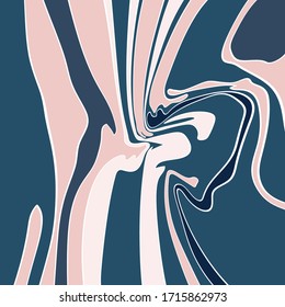 Fondo abstracto con remolque. Ilustración vectorial dibujada a mano. Diseño de color plano.