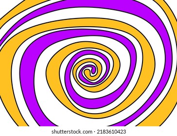 Abstract Background With Swirl Line Pattern