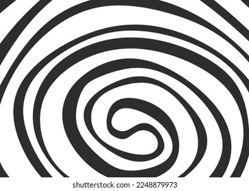 Abstract background with swirl line pattern