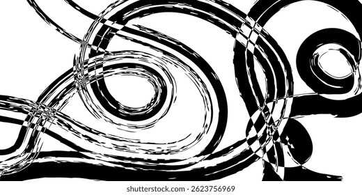 Plano de fundo abstrato com padrão de linha de espiral
