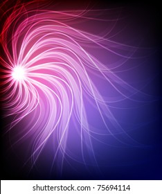 abstract background with swirl movement