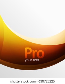 Abstract background, swirl wave line template. Vector layout template for your message or presentation wallpaper