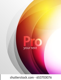Abstract background, swirl wave line template. Vector layout template for your message or presentation wallpaper