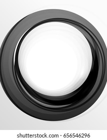 Abstract background, swirl wave line template. Vector layout template for your message or presentation wallpaper