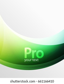 Abstract background, swirl wave line template. Vector layout template for your message or presentation wallpaper