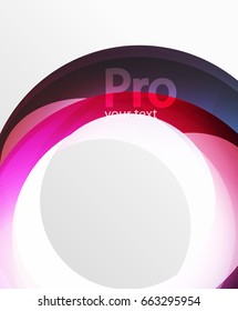 Abstract background, swirl wave line template. Vector layout template for your message or presentation wallpaper