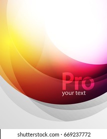 Abstract background, swirl wave line template. Vector layout template for your message or presentation wallpaper