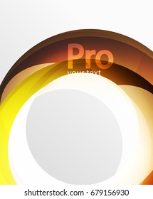 Abstract background, swirl wave line template. Vector layout template for your message or presentation wallpaper