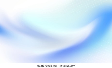 Abstract background with a swirling icy blue texture. 