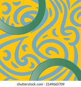 abstract background with swirls and curves waves