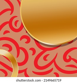 abstract background with swirls and curves waves