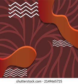 fondo abstracto con agitaciones y ondas de curvas
