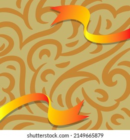 fondo abstracto con agitaciones y ondas de curvas