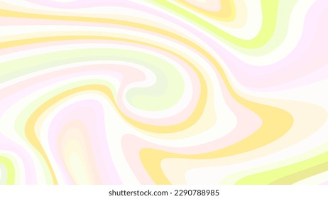 Abstract background with swirls in pastel colors. Hand drawn vector illustration.