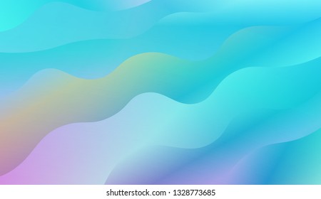 Abstract Background. Swirly Colorful Vibrant Shapes. Vector illustration with geometric shapes layers. Futuristic wavy backdrop. Gradient