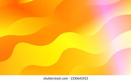 Abstract Background. Swirly Colorful Vibrant Shapes. Vector illustration with geometric shapes layers. Futuristic wavy backdrop. Gradient.