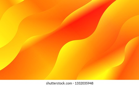 Abstract Background. Swirly Colorful Vibrant Shapes. Vector illustration with geometric shapes layers. Futuristic wavy backdrop. Gradient.