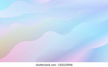 Abstract Background. Swirly Colorful Vibrant Shapes. Vector illustration with geometric shapes layers. Futuristic wavy backdrop. Gradient.