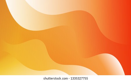 Abstract Background. Swirly Colorful Vibrant Shapes. Vector illustration with geometric shapes layers. Futuristic wavy backdrop. Gradient.