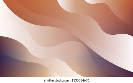 Abstract Background. Swirly Colorful Vibrant Shapes. Vector illustration with geometric shapes layers. Futuristic wavy backdrop. Gradient.