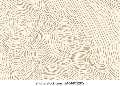 Abstract background with tangled fine lines - hand drawn vector illustration.