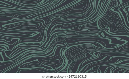 Abstract background with tangled lines - hand drawn vector illustration.