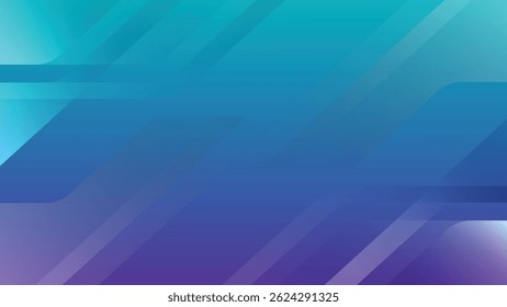 Abstract background with teal, blue, and purple gradient. Diagonal lines create a dynamic, modern feel. Soft, subtle color transitions and a smooth texture are present