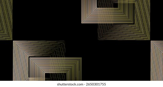 Fundo abstrato techno laranja amarelo brilho 3D sobrepondo camadas no espaço escuro com letra x decoração efeito, ilustração vetorial.