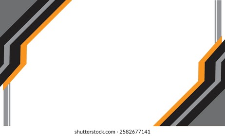 Abstract background with technological and modern style with black and white color combination