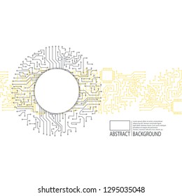 Abstract background, technology blockchain