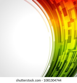 Abstract background technology bright lines. Eps 10. Concept for mobile wallpaper, web banner backdrop or typography design with place for text.