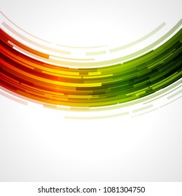 Abstract background technology bright lines. Eps 10. Concept for mobile wallpaper, web banner backdrop or typography design with place for text.
