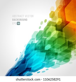 Abstract background technology bright lines. Eps 10. Concept for mobile wallpaper, web banner backdrop or typography design with place for text.