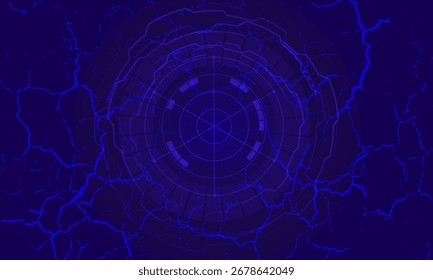 Fondo Abstractas con textura de placa de circuito de tecnología. Tablero electrónico de inteligencia artificial. Concepto de comunicación e ingeniería. Ilustración vectorial