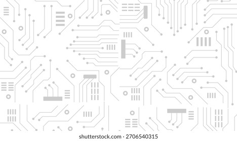 Abstract background with technology circuit board texture and technology concept. Eps 10 vector