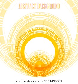 Abstract background Technology communication concept