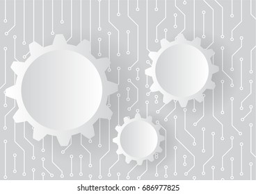 Abstract background, technology concept. 
