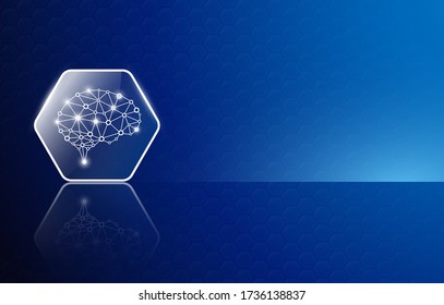 abstract background technology concept in blue light,brain and human body heal ,technology modern medical science in future and global international medical with tests analysis clone DNA human