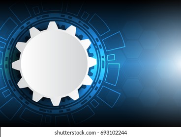 Abstract background, technology concept with copy space.