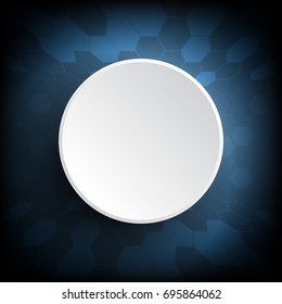 Abstract background, technology concept with copy space.