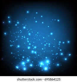 Abstract background, technology concept with copy space.